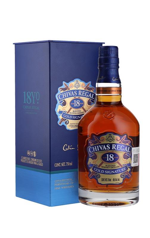 WHISKY CHIVAS REGAL 18YO 6/70/40º GBX