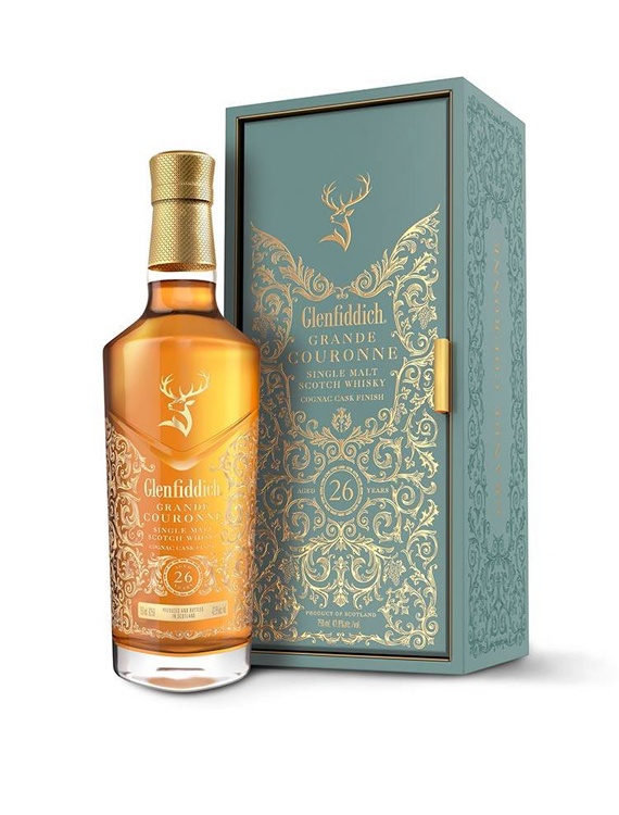 WHISKY GLENFIDDICH 26YO GRANDE COURONNE 3/70/43,8º GBX