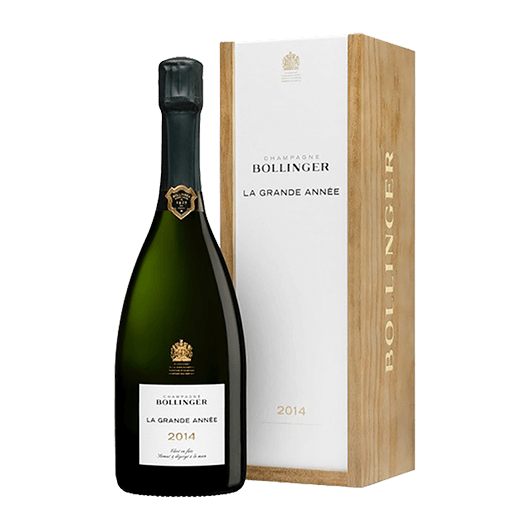 CHAMPAGNE BOLLINGER LA GRANDE ANNEE BRUT ROSE 2014 6/75/12,5º GBX