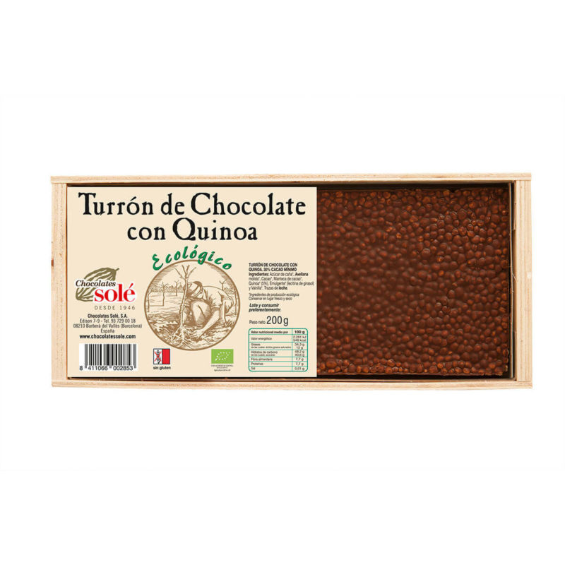 TURRON QUINOA ECO 200 GRS