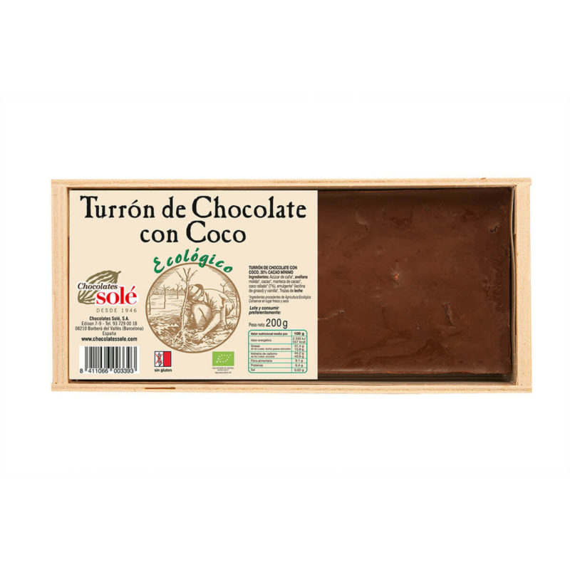 TURRON COCO ECO 200g