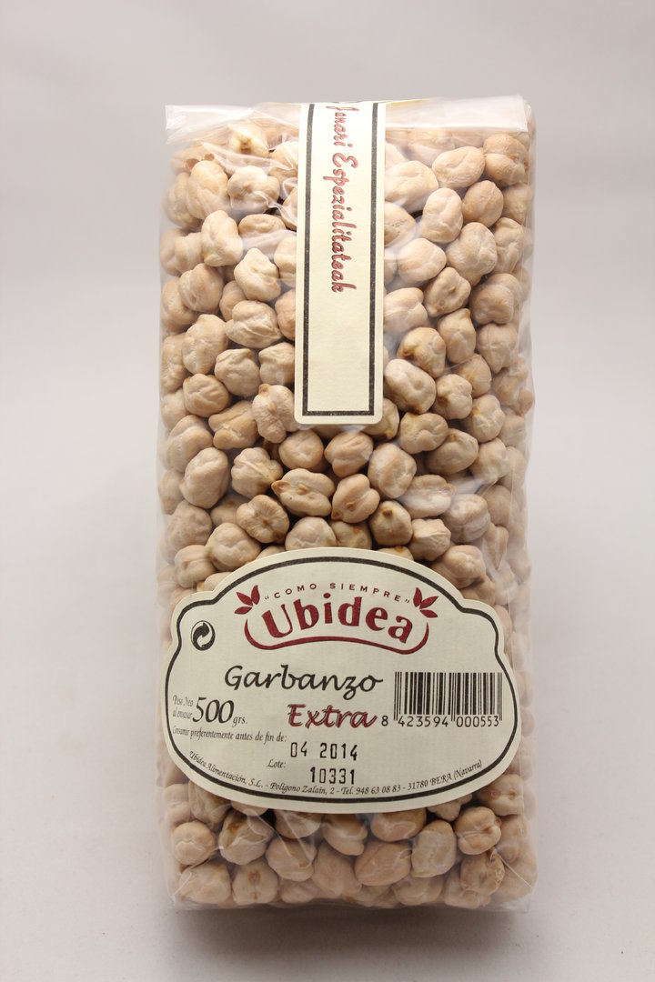 GARBANZO UBIDEA 500 GR