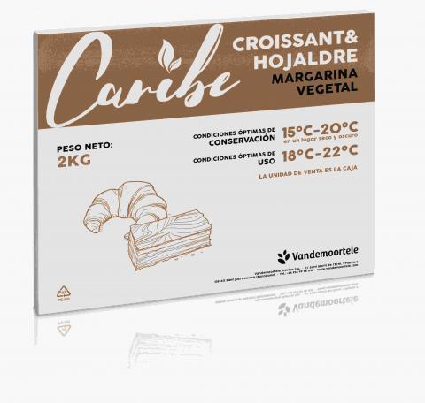 CARIBE CROISSANT HOJALDRE PLACAS 12kg