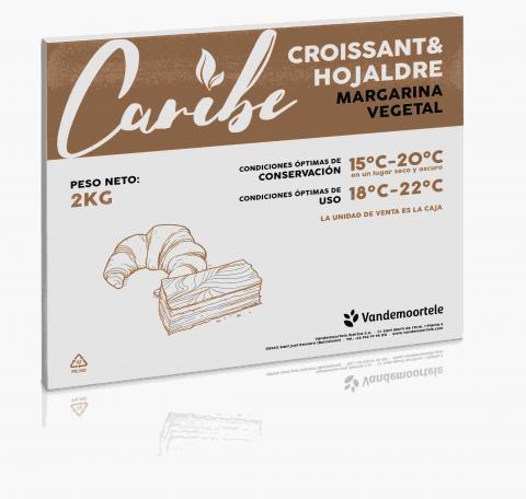 CARIBE CROISSANT HOJALDRE PLACAS 12kg